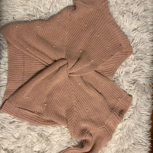 Blush pink sweater